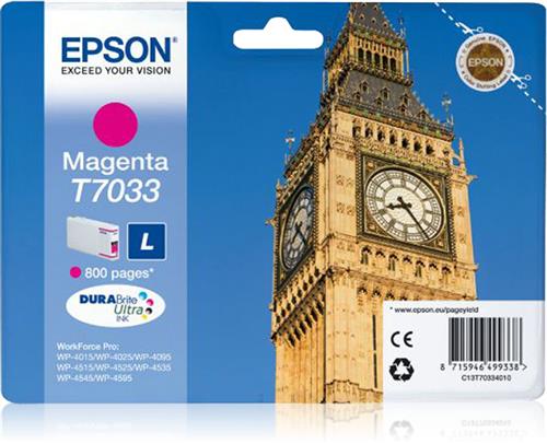 Epson Big Ben T7033 cartuccia d'inchiostro 1 pz Originale