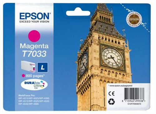 Epson Big Ben T7033 cartuccia d'inchiostro 1 pz Originale