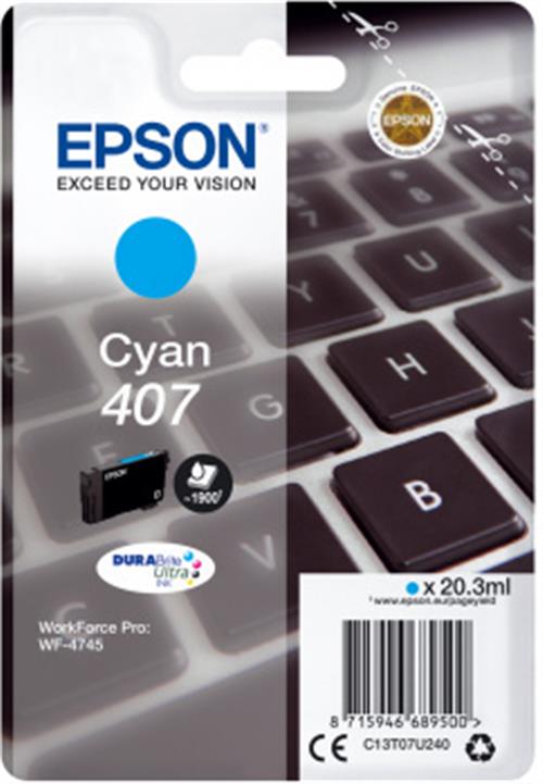 Epson WF-4745 cartuccia d'inchiostro 1 pz Originale Resa elevata (XL) Ciano