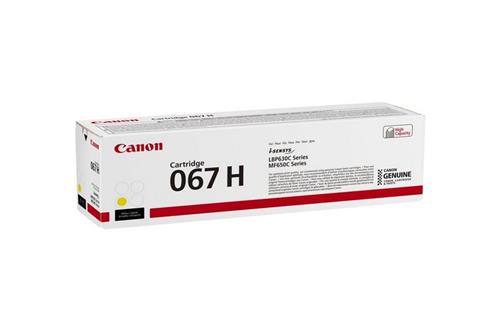 Canon 067H cartuccia toner 1 pz Originale Giallo