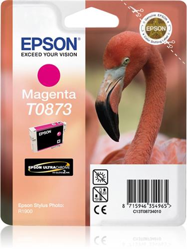 Epson Flamingo T0873 cartuccia d'inchiostro 1 pz Originale