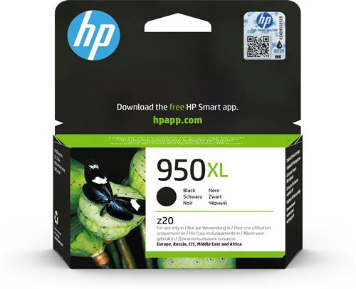 HP 950XL High Yield Black Original Ink Cartridge cartuccia d'inchiostro 1 pz Resa elevata (XL)