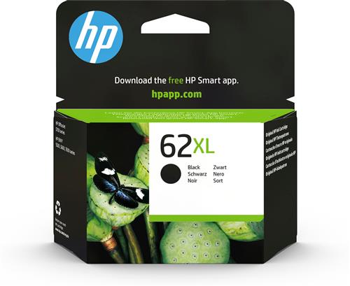 HP 62XL High Yield Black Original Ink Cartridge cartuccia d'inchiostro 1 pz Resa elevata (XL)