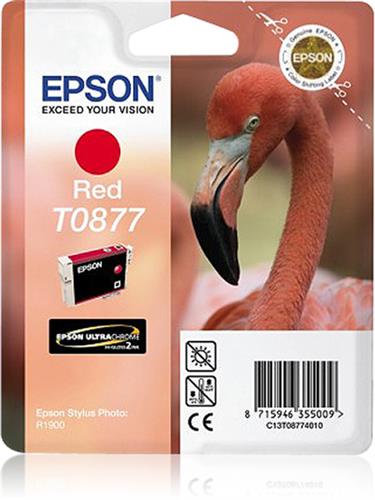 Epson Flamingo T0877 cartuccia d'inchiostro 1 pz Originale