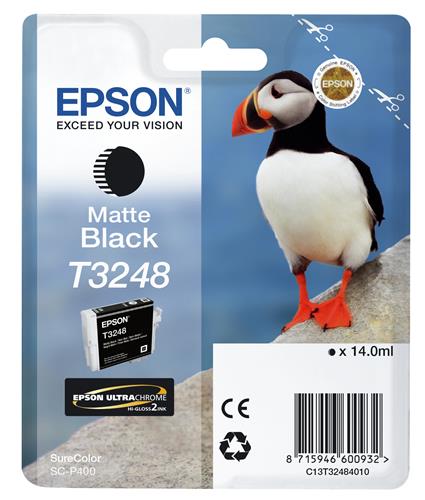 Epson T3248 cartuccia d'inchiostro 1 pz Originale Nero opaco