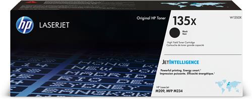 HP LaserJet 135X High Yield Black Original Toner Cartridge cartuccia toner 1 pz
