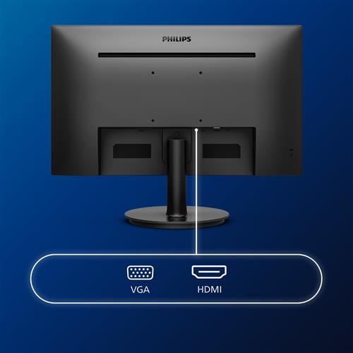 Philips V Line 241V8LA/00 LED display 60,5 cm (23.8) 1920 x 1080 Pixel Full HD Nero