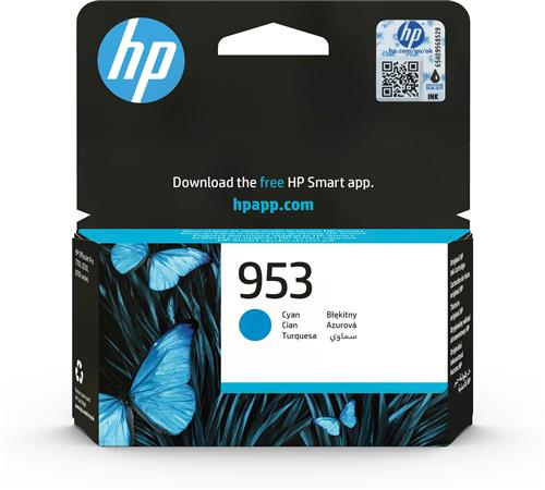 HP 953 Cyan Original Ink Cartridge cartuccia d'inchiostro 1 pz Resa standard