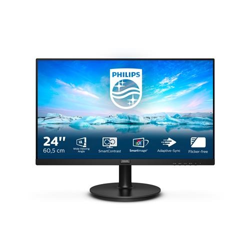 Philips V Line 242V8LA/00 LED display 60,5 cm (23.8) 1920 x 1080 Pixel Full HD Nero