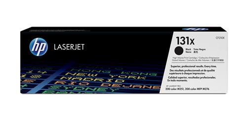 HP 131X High Yield Black Original LaserJet Toner Cartridge cartuccia toner 1 pz