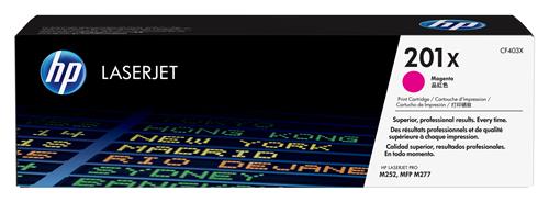 HP 201X High Yield Magenta Original LaserJet Toner Cartridge cartuccia toner 1 pz