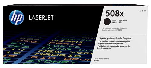 HP 508X High Yield Black Original LaserJet Toner Cartridge cartuccia toner 1 pz