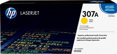 HP 307A Yellow Original LaserJet Toner Cartridge cartuccia toner 1 pz