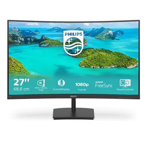 Philips E Line 271E1SCA/00 LED display 68,6 cm (27) 1920 x 1080 Pixel Full HD LCD Nero