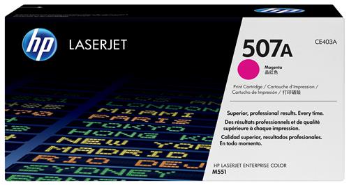 HP 507A Magenta Original LaserJet Toner Cartridge cartuccia toner 1 pz