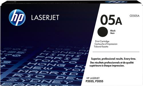HP 05A Black Original LaserJet Toner Cartridge cartuccia toner 1 pz