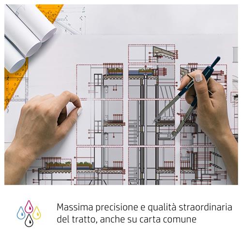HP Cartuccia inchiostro nero opaco DesignJet 727, 130 ml